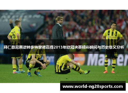 拜仁慕尼黑逆转多特蒙德赢得2013年欧冠决赛精彩瞬间与历史意义分析