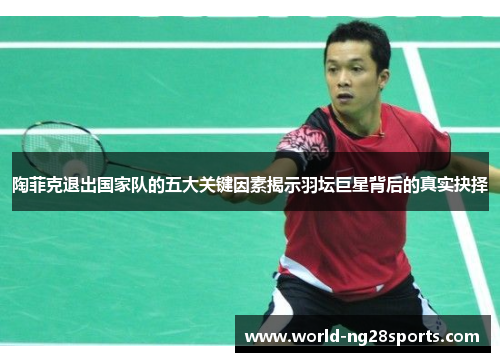 陶菲克退出国家队的五大关键因素揭示羽坛巨星背后的真实抉择 陶菲克退出国家队的五大关键因素揭示羽坛巨星背后的真实抉择