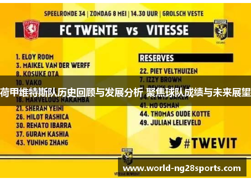 荷甲维特斯队历史回顾与发展分析 聚焦球队成绩与未来展望 荷甲维特斯队历史回顾与发展分析 聚焦球队成绩与未来展望