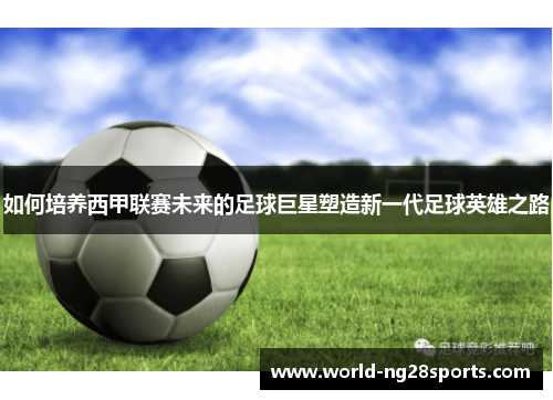 如何培养西甲联赛未来的足球巨星塑造新一代足球英雄之路 如何培养西甲联赛未来的足球巨星塑造新一代足球英雄之路